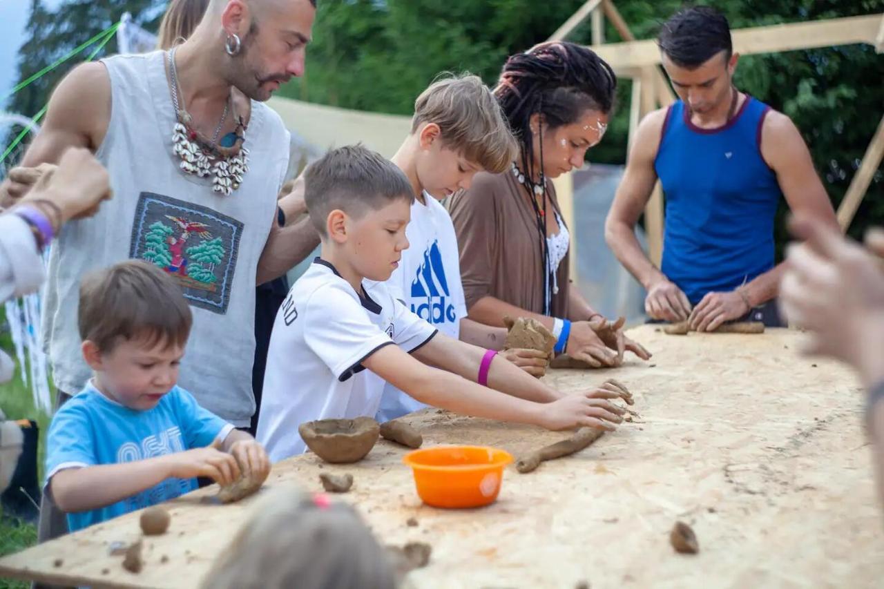 Eco Glamping - Carpathians. Retreat Hub Dzin Space Verkhovyna Exterior foto